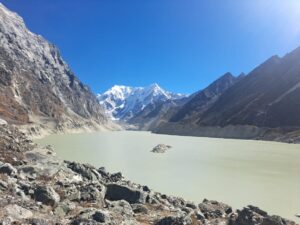 Biggest Glacial lake in Nepal, Tsho Rolpa Lake, Dolakha